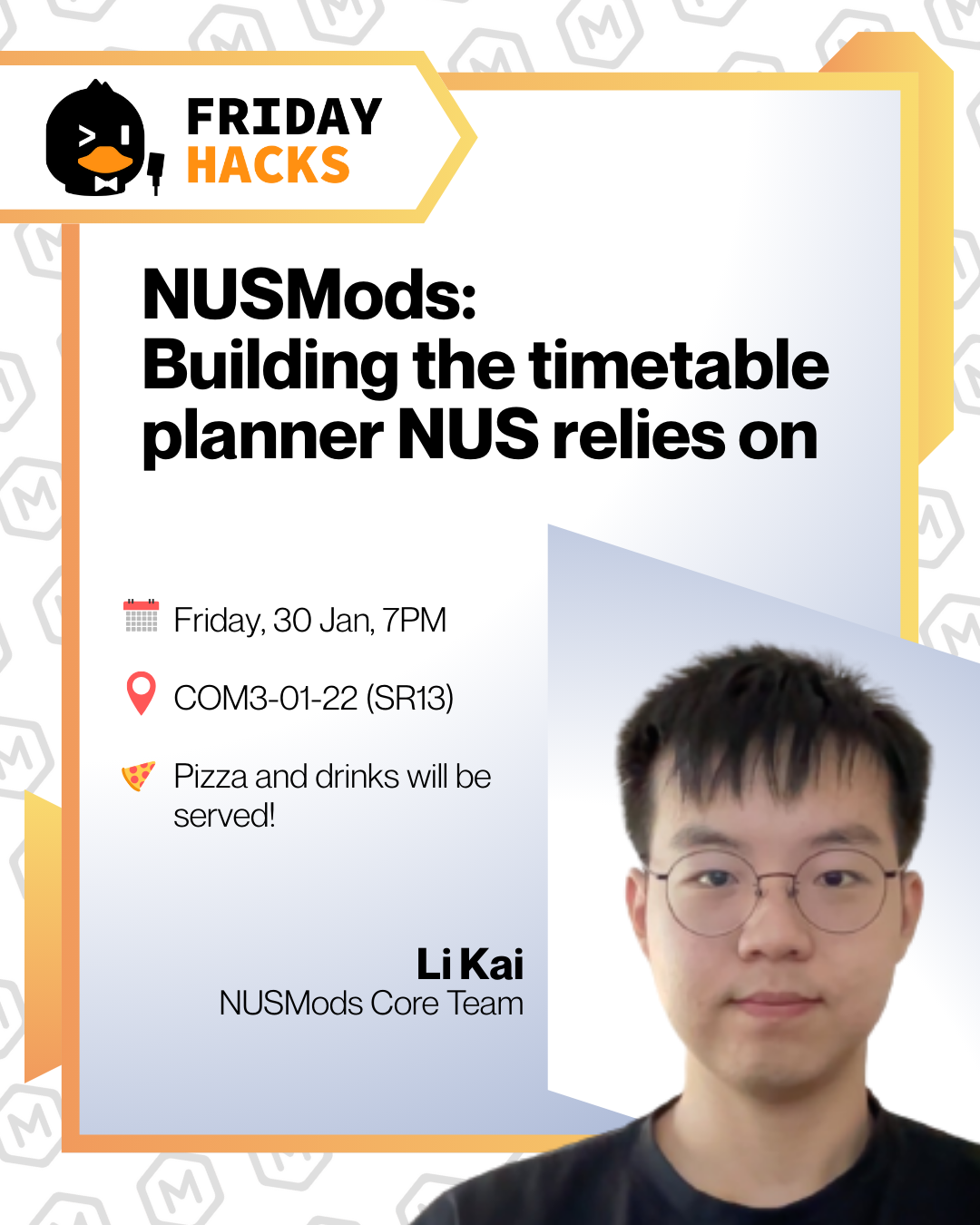 Friday Hacks #287 Poster 1